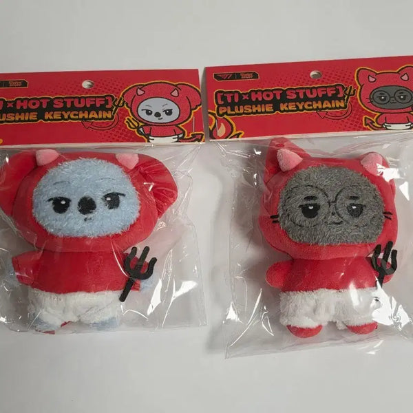 [BUNJANG] T1 Faker & Peyz Hot Stuff Collaboration Plush Set / T1 티원 홈그라운드 홈그 hot stuff 페이즈 peyz + 페이커 faker 인형 판매