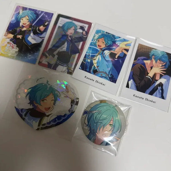 [BUNJANG] Ensemble Stars Kanata Aoi Badge Set / 앙스타 앙상블스타즈 카나타 파샤 뱃지등 일괄