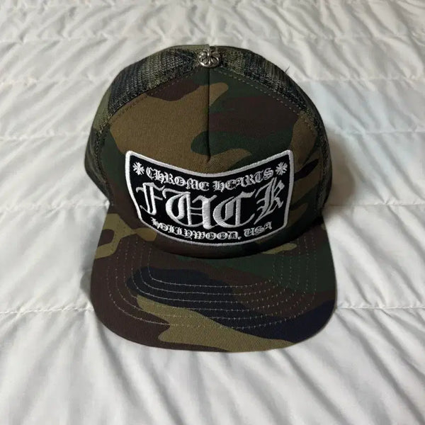 [BUNJANG] Chrome Hearts Camo Hat / 크롬하츠 모자 (카모) (새상품)