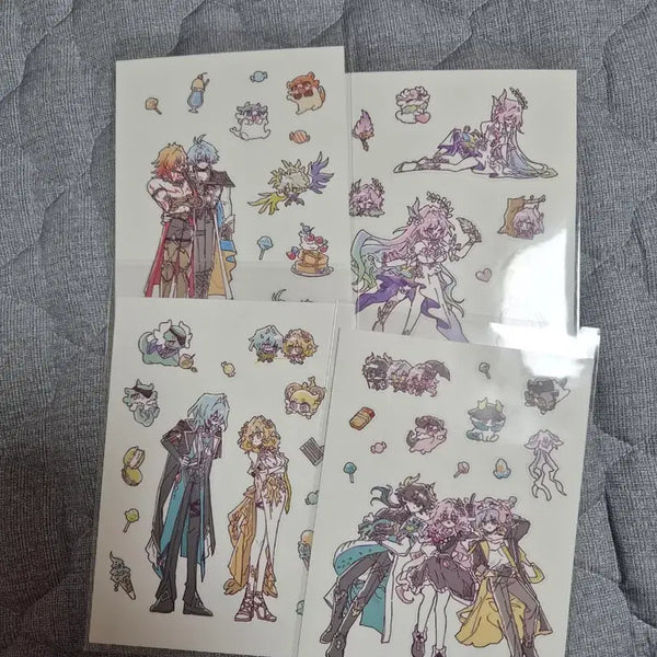 [BUNJANG] Star Rail Unofficial Stickers Bundle Set / ㅅㅊ님 스타레일 비공굿 스티커 원가양도