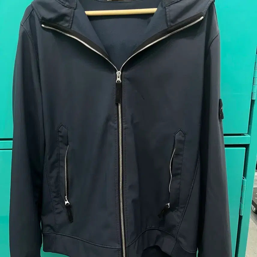 [BUNJANG] Stone Island Soft Shell Jacket Navy XL / 스톤아일랜드 소프트쉘 XL 네이비