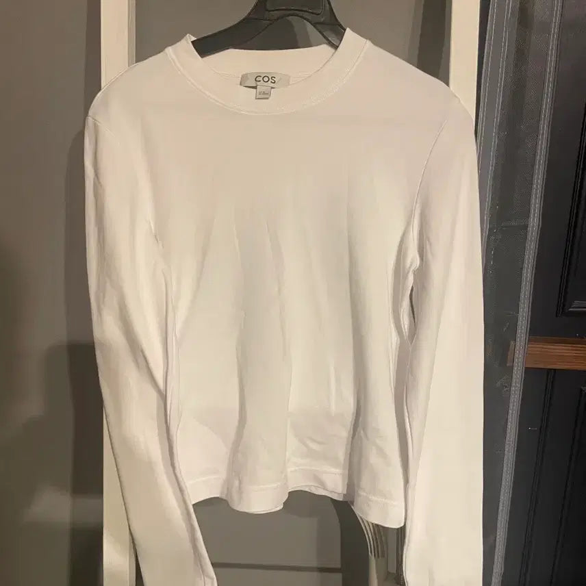 [BUNJANG] COS Inner Round T-Shirt White XS / Cos 이너 라운드 티셔츠 화이트컬러 xs