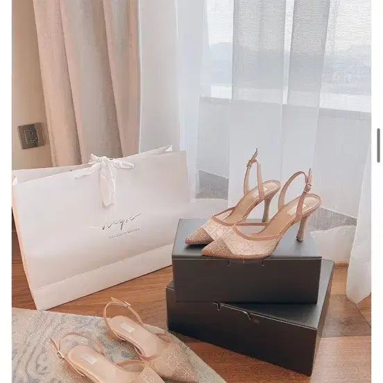 [BUNJANG] Hye-s Etoile Slingback Heels (Size 240) / 헤이에스 제작 에뚜왈 슬링백 구두