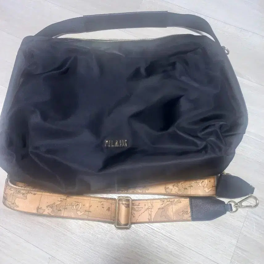 [BUNJANG] Prima Classe Black Nylon Tote Shoulder Bag / 프리마클라쎄 블랙 나일론 토트백