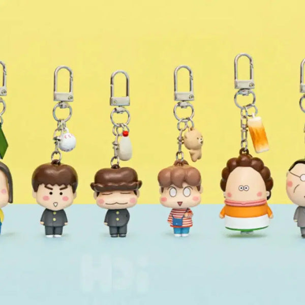 [BUNJANG] Atashin'chi Random Keyring Full Set (excluding Yeoul) / 아따맘마 랜덤 키링