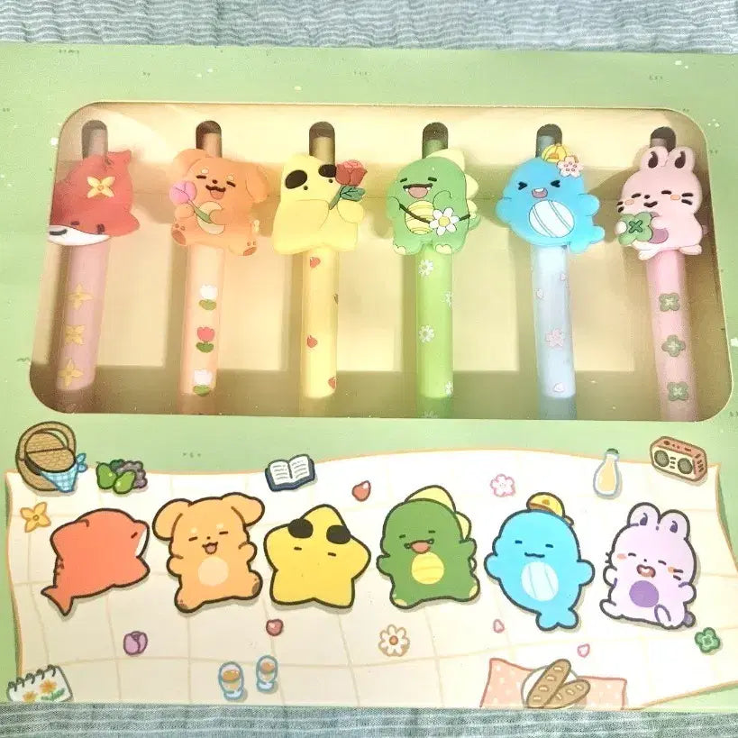 [BUNJANG] Pixely Spring Figure Ballpoint Pen / 픽셀리 봄 피규어 볼펜<미개봉/원가판매>