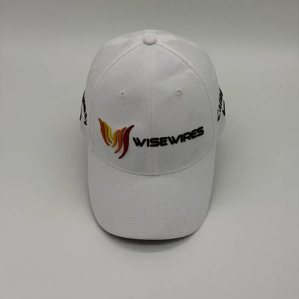 [BUNJANG] Callaway Golf WiseWire White Ball Cap Hat / [F] 캘러웨이 골프 와이즈와이어 화이트 볼캡 모자