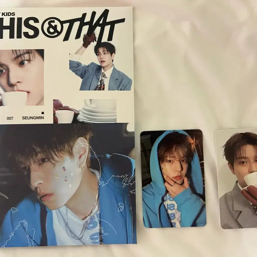 [BUNJANG] Stray Kids Seungmin This&That Individual Album Pre-order Photocard / 스트레이키즈 This&That 개인앨범 승민 예판 포토카드
