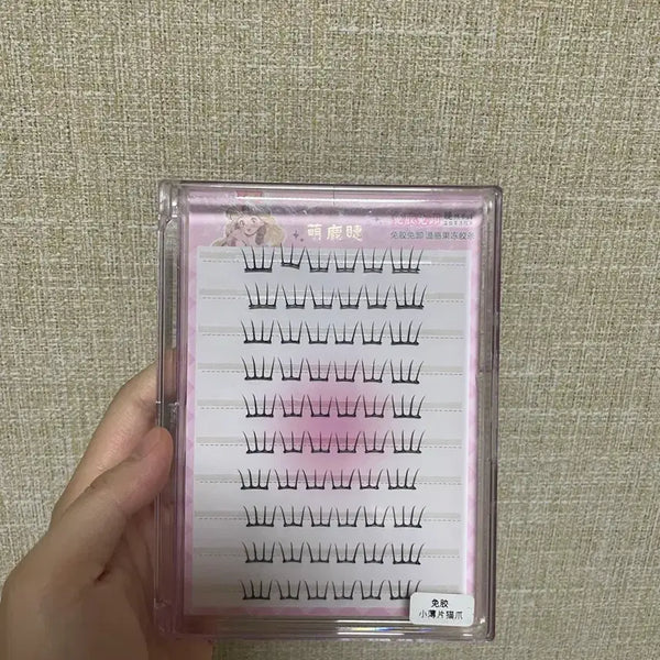 [BUNJANG] No-Glue False Eyelashes Set / 새거) 노글루 인조 속눈썹 세트