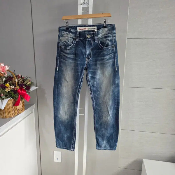 [BUNJANG] Buckaroo Men's Vintage Wash Denim Jeans / 버커루 데님 팬츠 남성 청바지