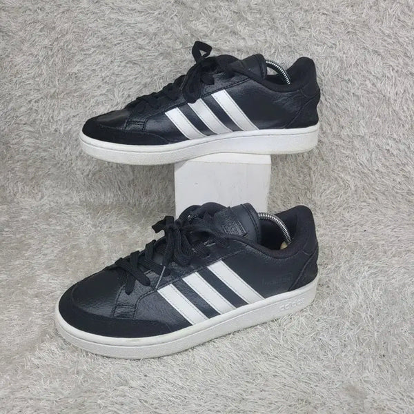 [BUNJANG] Adidas Grand Court SE Sneakers (Black/White) / 235 아디다스 그랜드코트 SE 검흰 스니커즈
