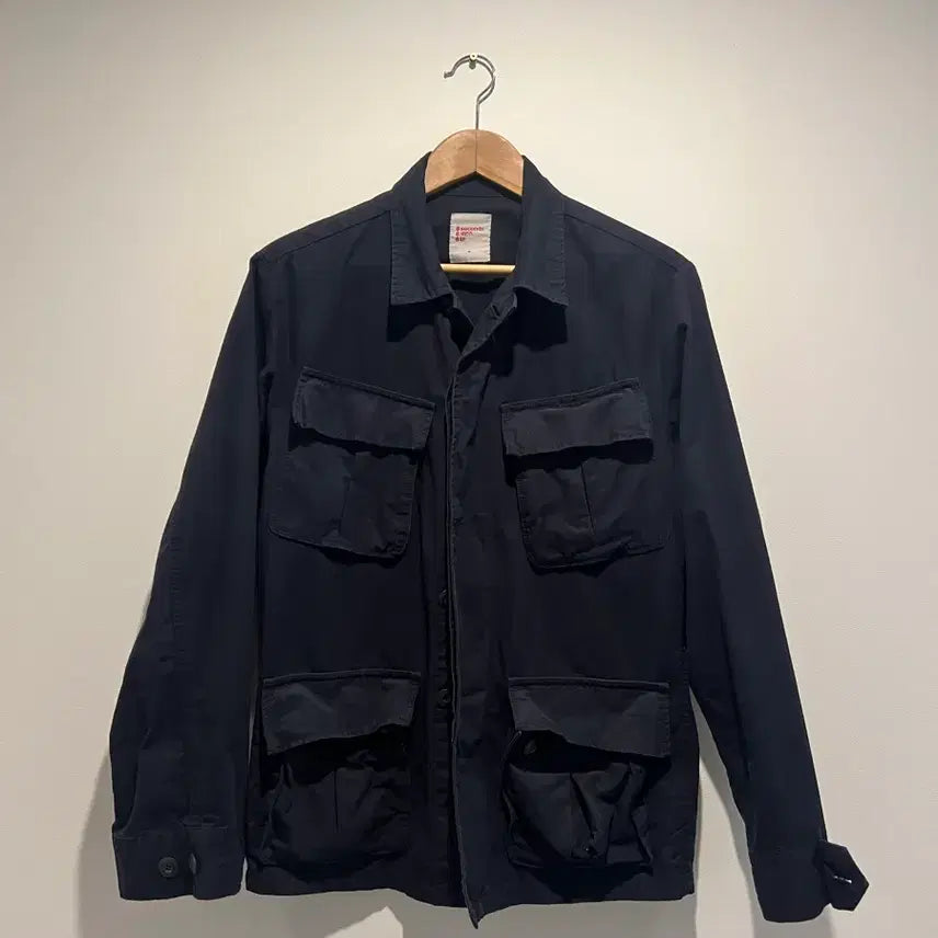[BUNJANG] 8 Seconds Fatigue Jacket Navy M / 에잇세컨즈 퍼티그 자켓 네이비 M