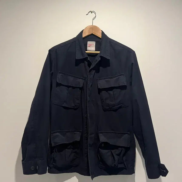 [BUNJANG] 8 Seconds Fatigue Jacket Navy M / 에잇세컨즈 퍼티그 자켓 네이비 M