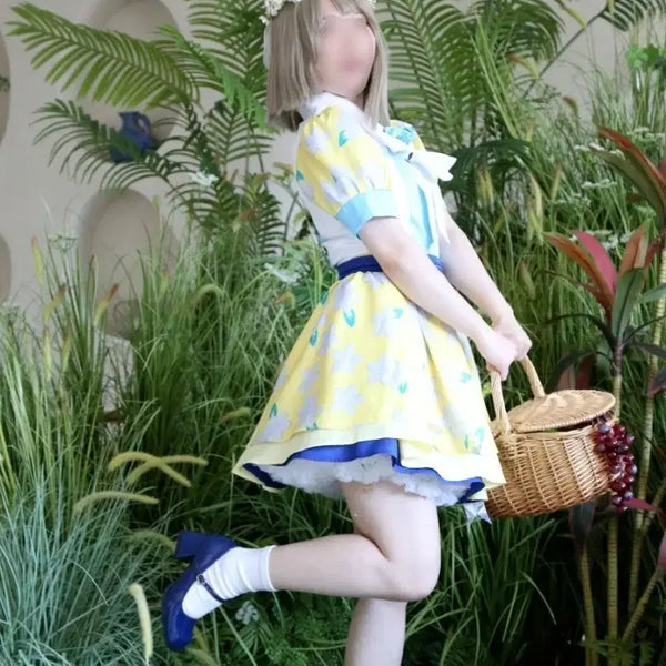 [BUNJANG] Love Live! Nijigasaki Kasumi Nakasu Cosplay Costume / 카스미 러브라이브 니지동 쿼츠 코스프레 코스옷