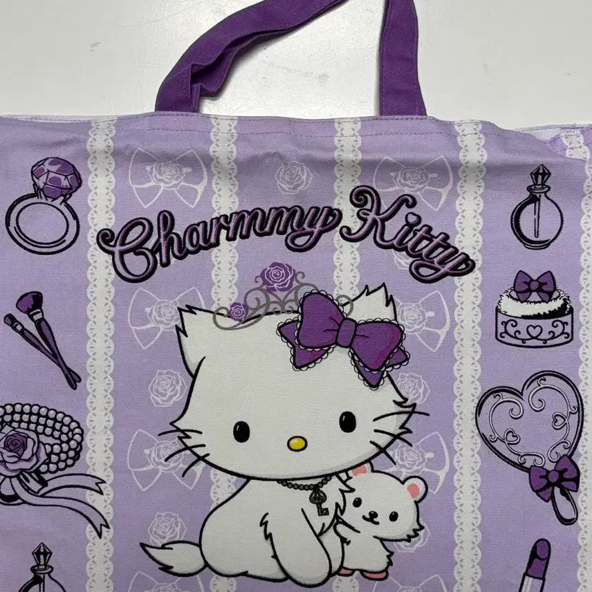 [BUNJANG] Sanrio "Charmmy Kitty" Vintage Bag Pouch / 챠미키티 고전 가방 파우치