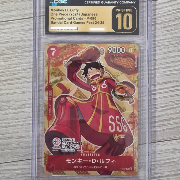 [BUNJANG] One Piece Card Monkey D. Luffy CGC Pristine 10 Graded Japanese Promo Card / 원피스 카드 루피 cgc 프리스틴10 등급