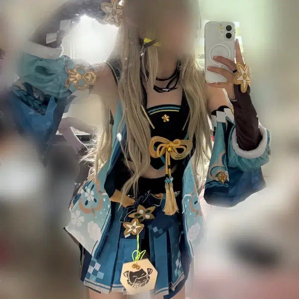 [BUNJANG] Genshin Kirara Cosplay Set / 원신 키라라 코스프레