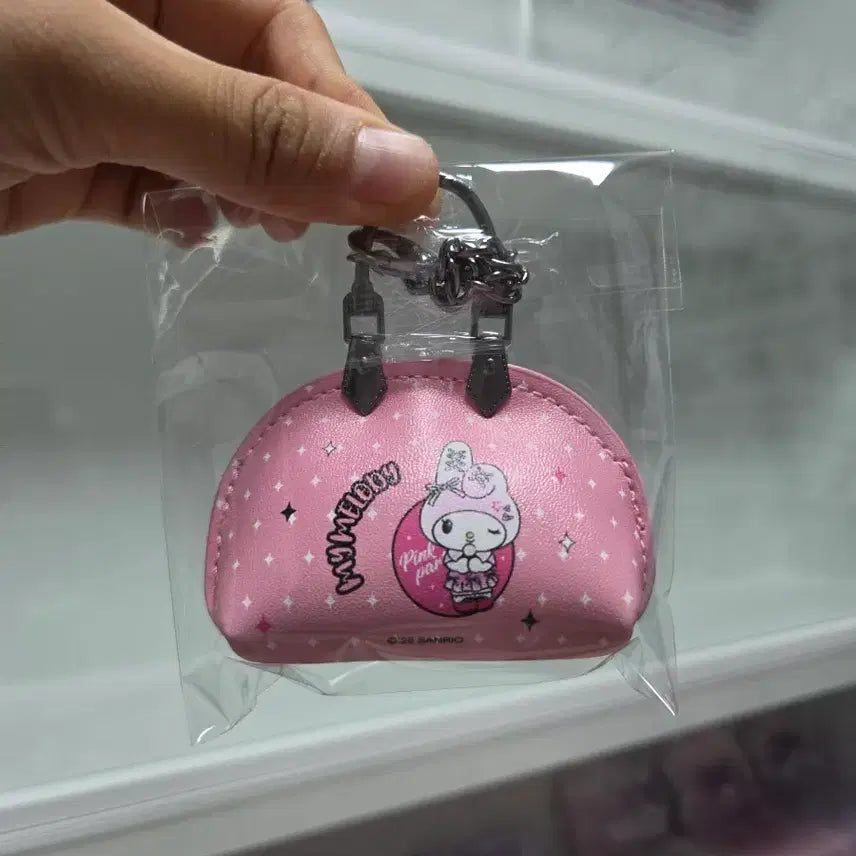 [BUNJANG] My Melody Handbag Miniature Keychain / 마이멜로디 핸드백 미니어처 키링