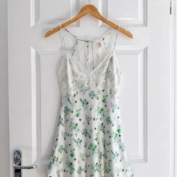 [BUNJANG] Victoria's Secret Floral Slip Dress M / [미국구매 /품절] Victoria Secret 플로럴 슬립 드레스 m