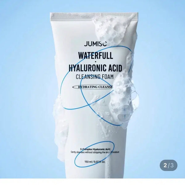 [BUNJANG] Jumiso Waterfull Hyaluronic Acid Cleansing Foam 150ml / (새상품)주미소 워터풀 히알루론산 클렌징 폼 150ml
