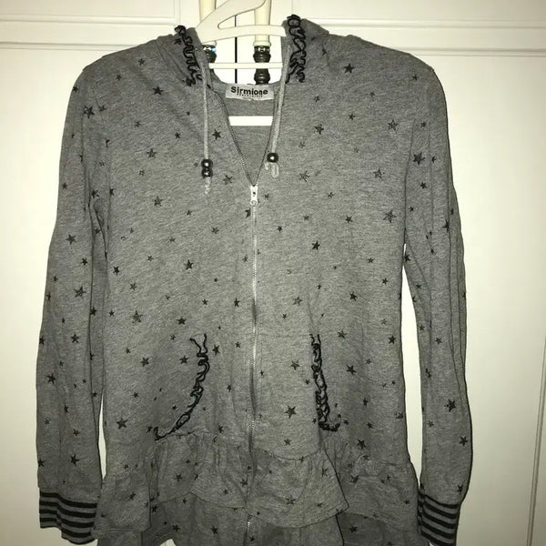 [BUNJANG] Vintage Japanese Star Dot Hooded Zip-Up / 빈티지 갸루 대장템 니혼진 별 도트 후드집업