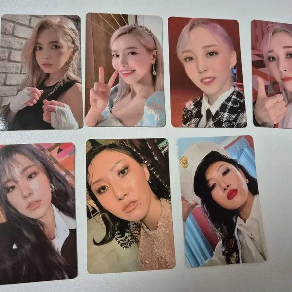 [BUNJANG] Mamamoo Reality in BLACK Photocard Bundle Set / 마마무 reality in BLACK 포토카드 7종 일괄