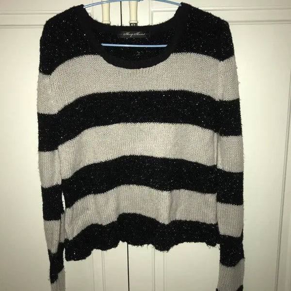 [BUNJANG] Childs Magazine Vintage Striped Knit / 차일즈매거진 빈티지 단가라 니트