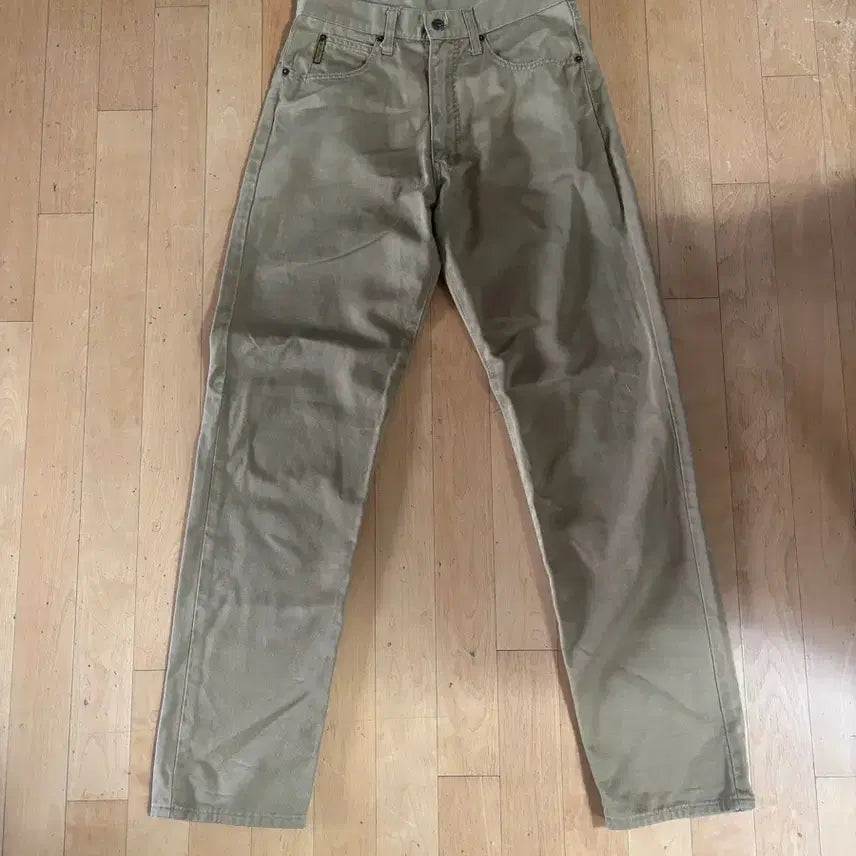 [BUNJANG] 00s Armani Jeans Beige Cotton Pants (Size 31) / 00s 아르마니 armani 베이지 코튼팬츠