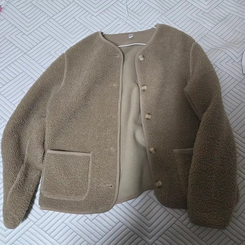 [BUNJANG] Uniqlo Fleece Jacket / 유니클로 양털 자켓