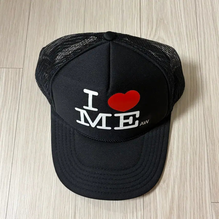 [BUNJANG] Ashley Williams I Love Me Trucker Cap Black / 애슐리윌리엄스 아이러브미 트러커캡