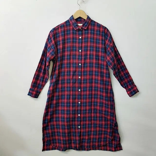[BUNJANG] Earth Music & Ecology Checkered Dress / Earth Music Ecology 체크 원피스