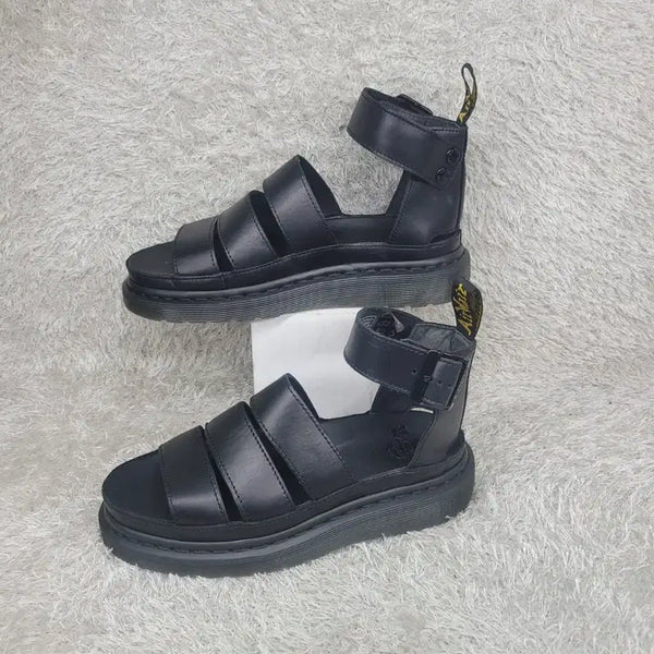 [BUNJANG] Dr. Martens Clarissa II Quad Platform Sandals / EU38/240 닥터마틴 클라리사 II 매트 샌들