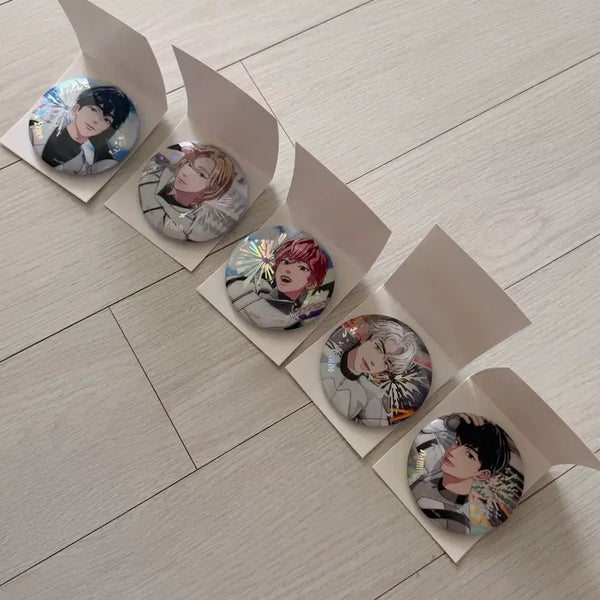 [BUNJANG] Pllayve Dash Can Badge Back Set / 플레이브 대쉬 캔뱃지 백세트
