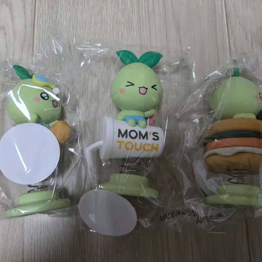 [BUNJANG] Mom's Touch Mokoko Figure Set (3 Types) / 맘스터치 모코코 피규어 3종