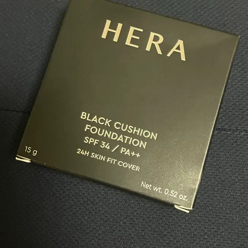 [BUNJANG] Hera Black Cushion SPF34 PA++ 21N1 Vanilla (New) / 새상품 헤라 블랙 쿠션
