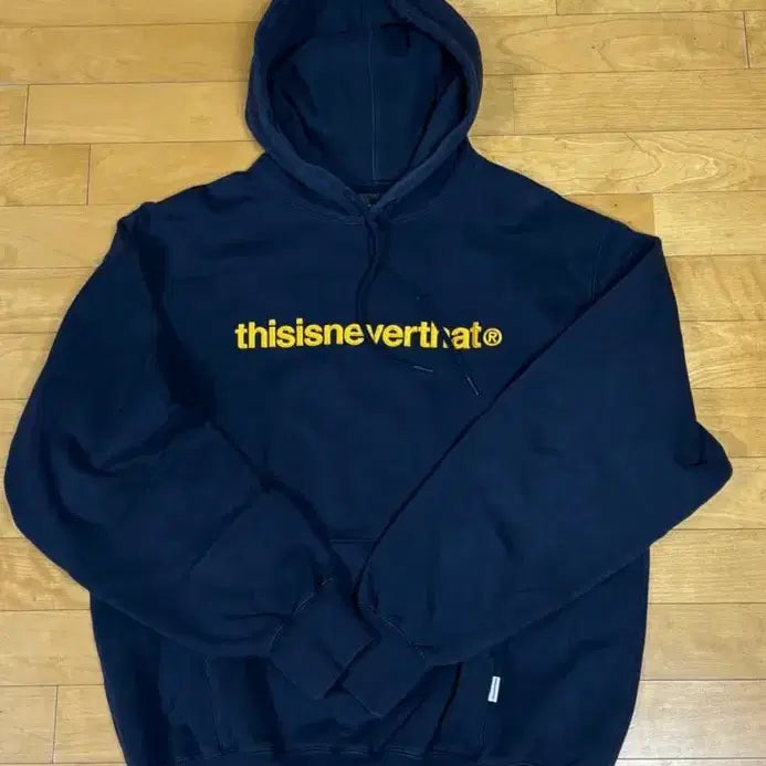 [BUNJANG] thisisneverthat Logo Hoodie / 디스이즈네버댓 로고 후드티