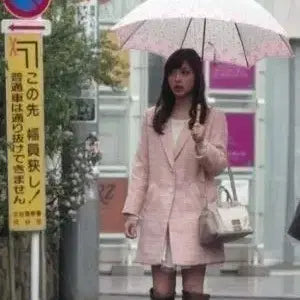 [BUNJANG] Shiryeon Chocolatier Satomi Tweed Coat - Vintage Pink / 실연 쇼콜라티에 사토미 트위드 코트 빈티지 유일매물