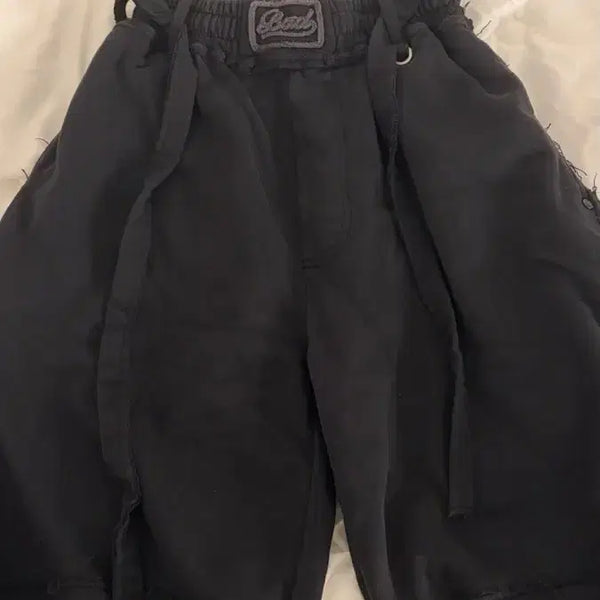 [BUNJANG] Bad Blood Logo Edge Convex Jogger - Black / [급처] 배드블러드 로 엣지 컨벡스 조거 - 블랙
