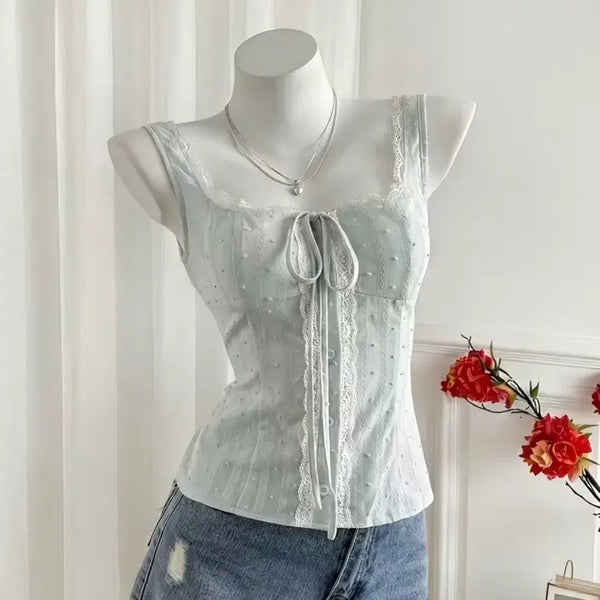 [BUNJANG] Temu Mint Short Sleeve T-Shirt / 여성 민트상의