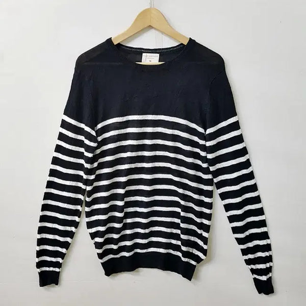 [BUNJANG] Nano Universe French Linen 100% Knit T-Shirt / nano universe 프렌치 린넨 100% 니트 티셔츠