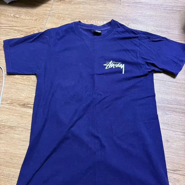 [BUNJANG] Stussy Short Sleeve T-Shirt Navy S / 스투시 반팔 네이비s