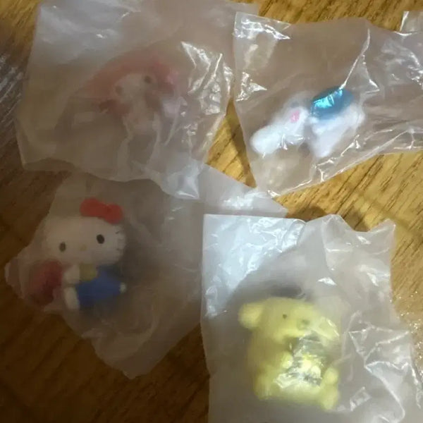 [BUNJANG] Sanrio Characters Figure Set (4 Types) / 산리오 캐릭터 피규어 4종 세트