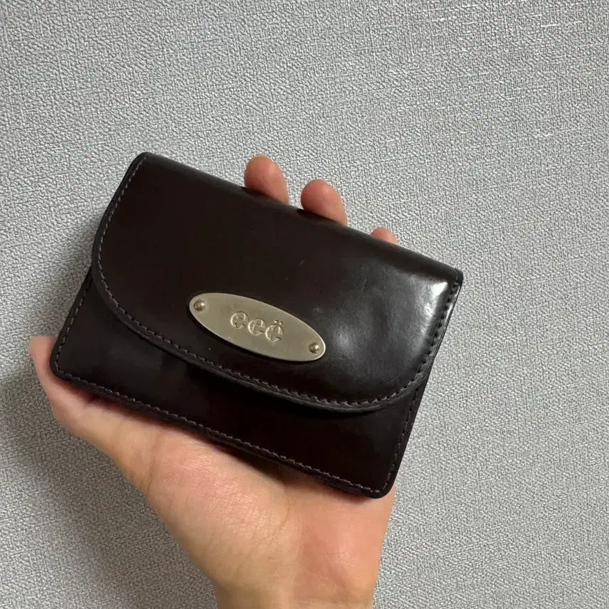 [BUNJANG] Yiyie Accordion Card Holder Brown / 이이에 아코디언 카드지갑 브라운