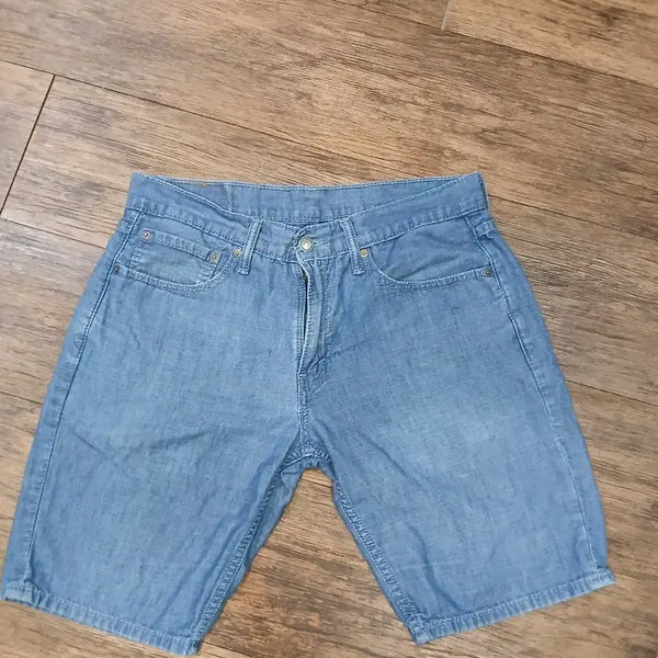 [BUNJANG] Levi's Light Wash Denim Shorts / 리바이스 청 반바지 연청