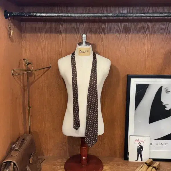 [BUNJANG] Giorgio Armani Silk Patterned Necktie / 조르지오아르마니 넥타이
