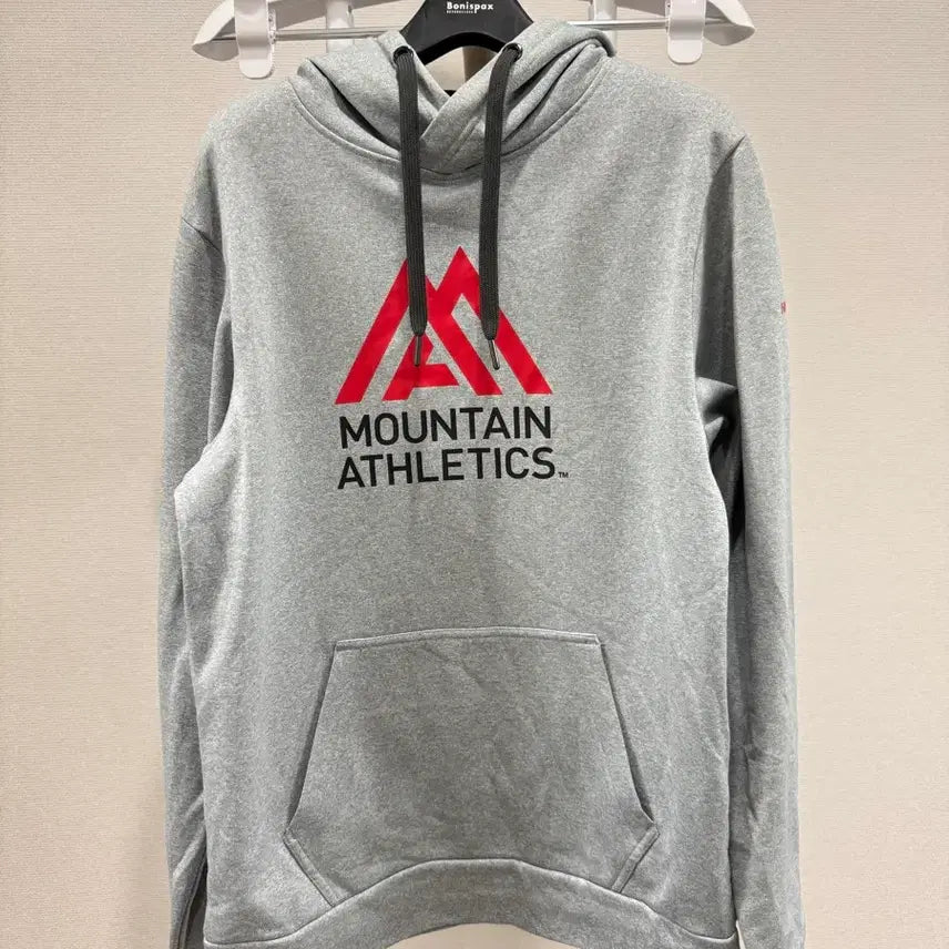 [BUNJANG] The North Face Grey Mountain Athletics Logo Hoodie (Size S) / 노스페이스 후드티 S사이즈