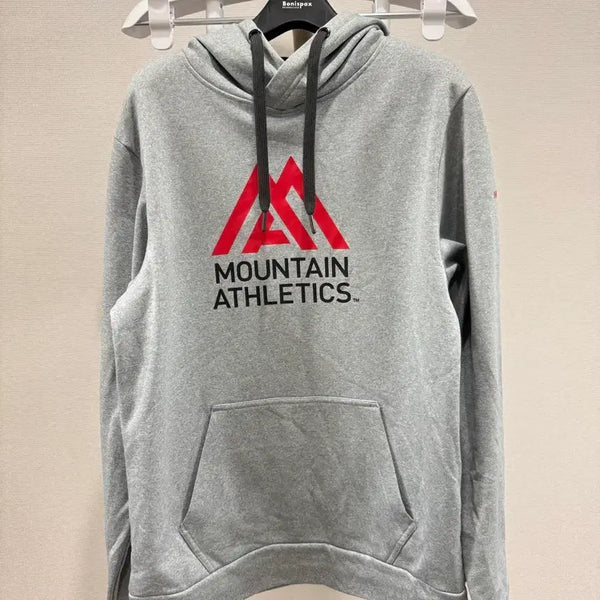 [BUNJANG] The North Face Grey Mountain Athletics Logo Hoodie (Size S) / 노스페이스 후드티 S사이즈