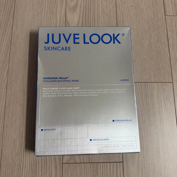 [BUNJANG] Juvelec PDLLA Collagen Boosting Mask Pack (Set of 4) / 새상품4매) 쥬베룩 피디엘엘에이 콜라겐 부스팅 마스크팩