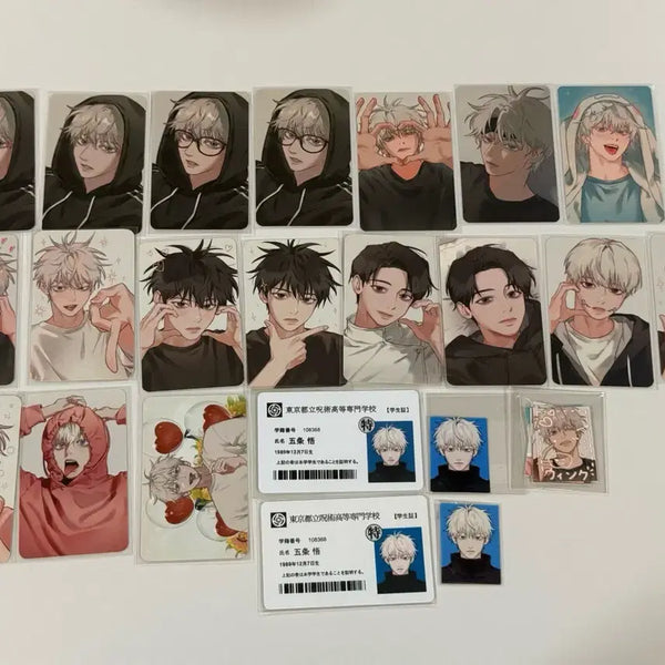 [BUNJANG] Jujutsu Kaisen Popi Photocard Set / 주술회전 포피님 popi 포토카드 포카 프리쿠라스티커 학생증 증명사진 증사