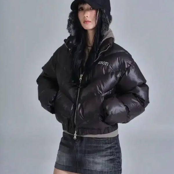 [BUNJANG] AZON Short Padding Jacket / 애즈온 숏패딩